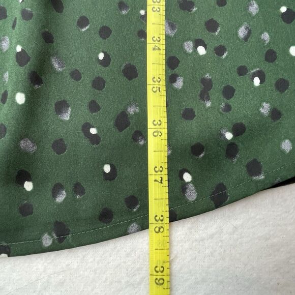 Esprit Mini Green Polka Dot Dress Career Teacher Y2K -4 - Picture 8 of 10